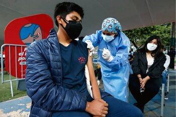 Perú logra el 56% de