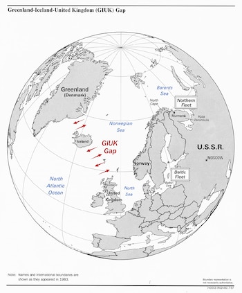 El GIUK, la línea que