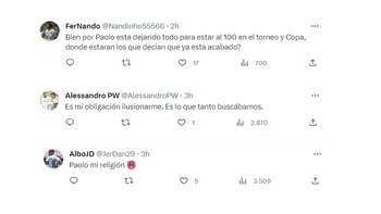Comentarios de hinchas de LDU