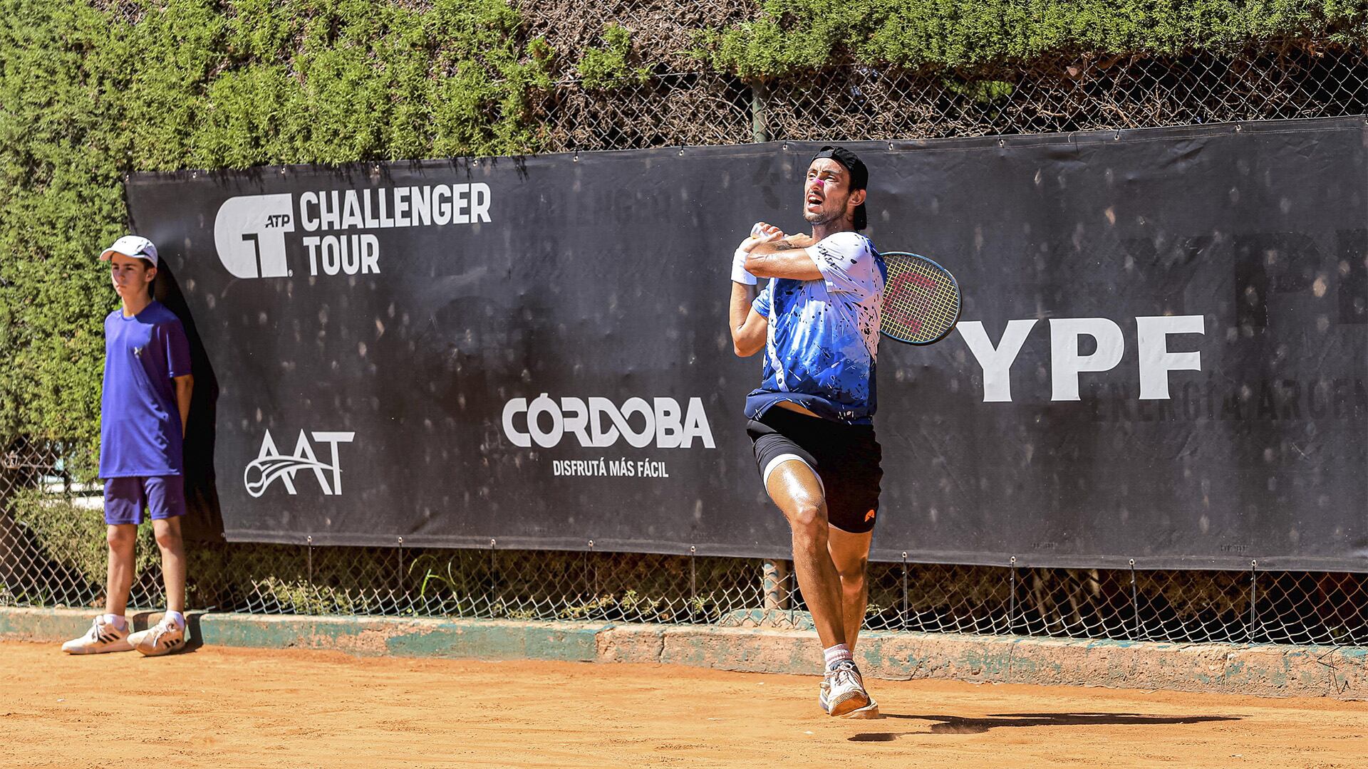El platense Thiago Tirante disputará las semifinales del Challenger de Córdoba ante su compatriota, Juan Manuel Cerúndolo (Foto: Omar Rasjido / Prensa AAT)