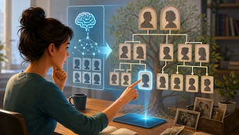 Encuentra familiares desconocidos y todo tu árbol genealógico con este truco en internet