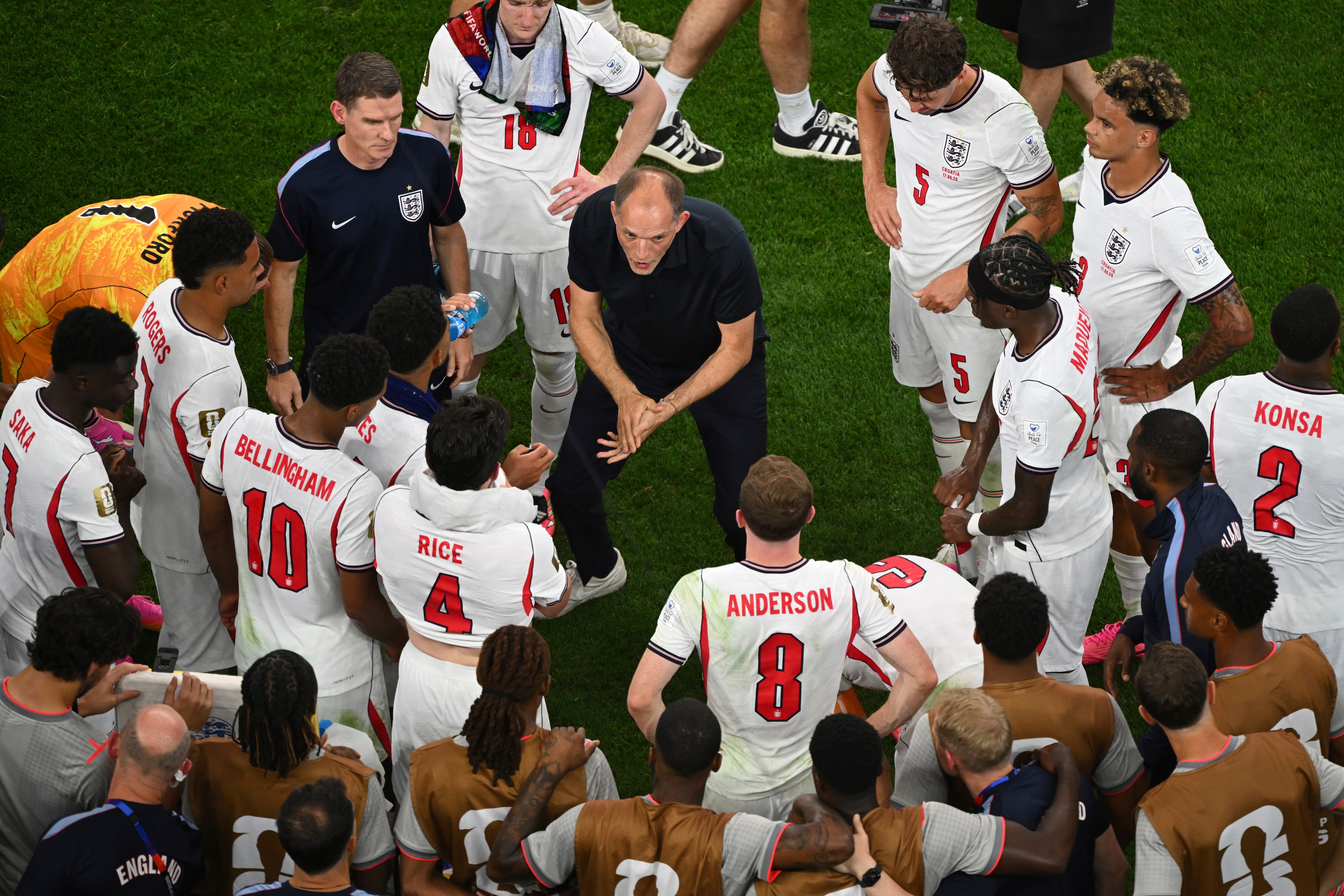 Inglaterra vs RD Congo EN VIVO: de manera sorpresiva se pone al frente el conjunto africano