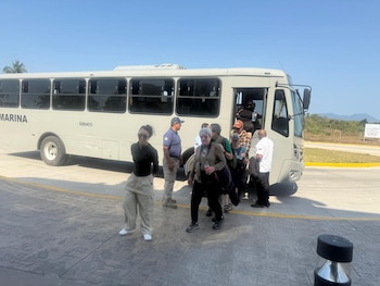 Las personas fueron apoyadas por