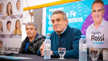 Agustín Rossi, precandidato a senador