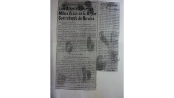 La noticia de la aprehensión