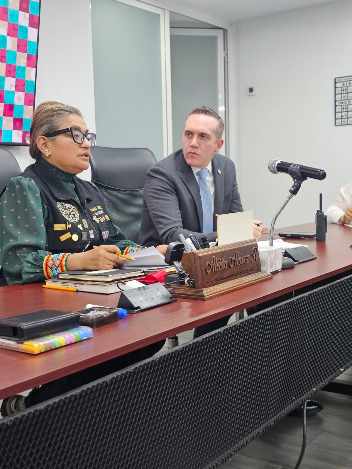 El propósito principal de estas acciones es mejorar la movilidad y la seguridad en la zona. Foto: X/@AdrianRubalcava.