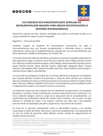 Fiscalía - crédito Fiscalía