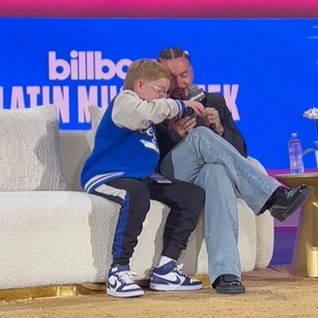 Así sorprendió Pedro el rapero a J Balvin en una entrevista - crédito captura de pantalla @miamipocket/IG
