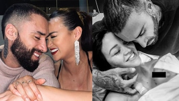 Angie Arizaga y Jota Benz