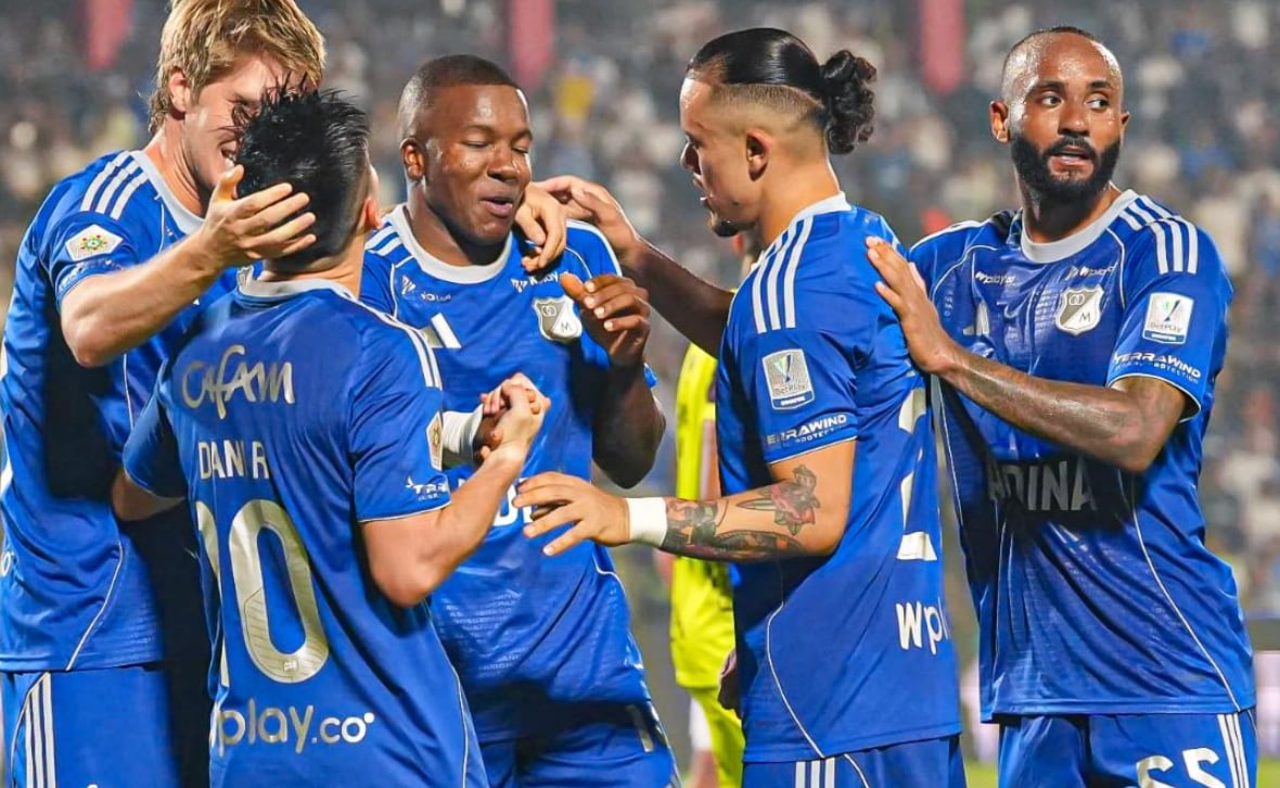 Millonarios vs Internacional de Bogotá: por qué ver el partido en sitios piratas puede costarte tus datos - crédito @LigaBetPlayD/X