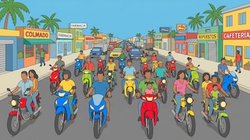 Ingreso de motocicletas aumenta un 32% en el primer cuatrimestre de 2026 y supera el crecimiento de los automóviles en República Dominicana