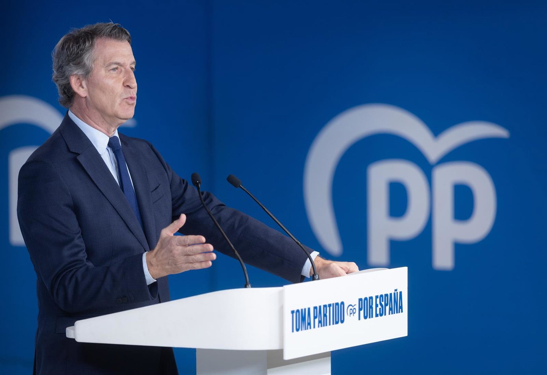 Feijóo destaca que la entrada de España en la UE hace 40 años supuso un reconocimiento a la «ejemplar» transición