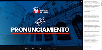 Comunicado de la Defensoría del Pueblo ante denuncia de Willax sobre cédulas electorales reportadas en basurero de Surquillo