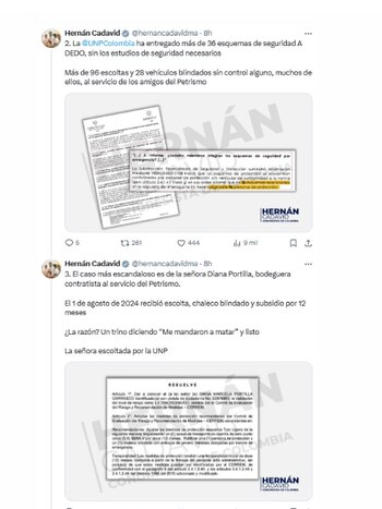 Escoltas, vehículos y chalecos entregados