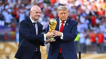 El COI no investigará a Infantino por sus vínculos con Trump y el 'caso Balogun'