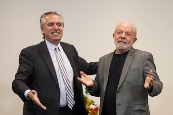 Alberto Fernández y Lula da