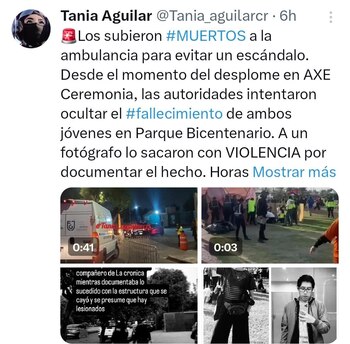 En X surgieron señalamientos de