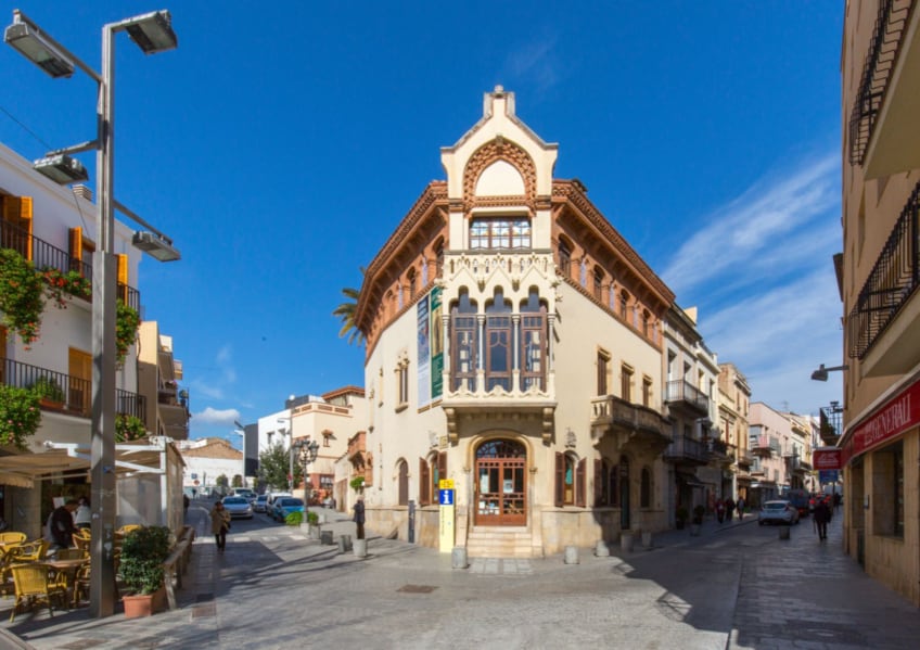 Calles de Canet de Mar (COSTA DE MARESME).