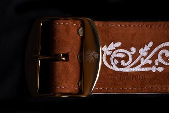 Así es el cinturón conmemorativo