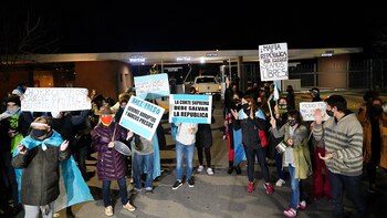 El reclamo de la pareja