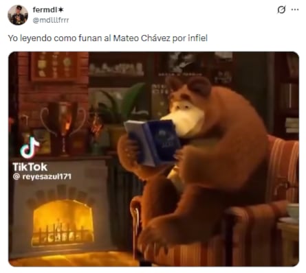 La polémica trascendió TikTok y se extendió a otras plataformas, con memes sobre la veracidad de los rumores y la falta de pruebas concretas. (X)