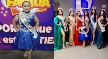 Edith Santos participó en certamen