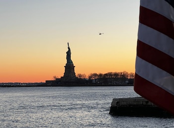 Foto tomada desde Ellis Island