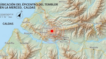 El Servicio Geológico confirmó el