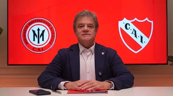 Enrique Sacco lanzó su candidatura a presidente de Independiente