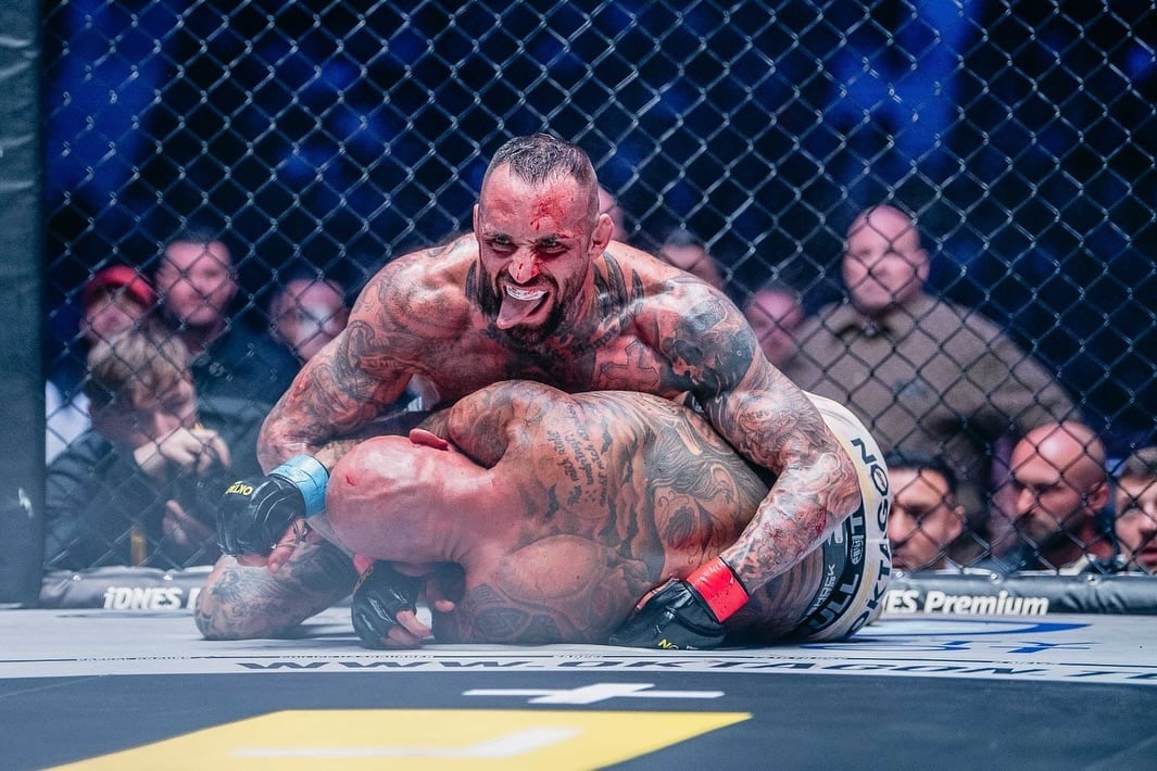 Christian Eckerlin es la sensación en las peleas de MMA en Alemania con catorce victorias (@christianeckerlin)