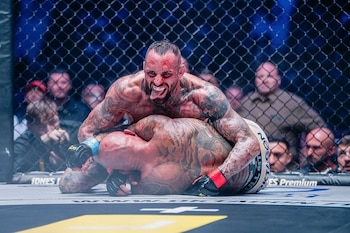 Christian Eckerlin es la sensación en las peleas de MMA en Alemania con catorce victorias (@christianeckerlin)