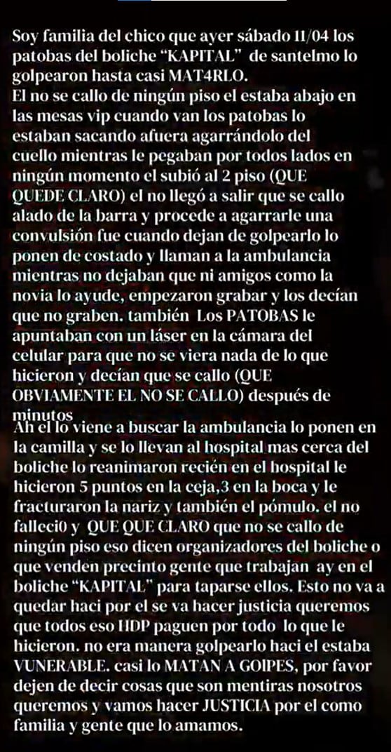 La empresa de seguridad sostiene que el joven cayó tras desoír advertencias, versión que la familia rechaza y califica de encubrimiento