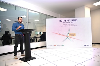El viceministro presenta las rutas