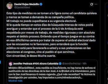 Daniel Rojas aseguró que la