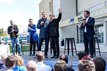 Sergio Massa y Axel Kicillof