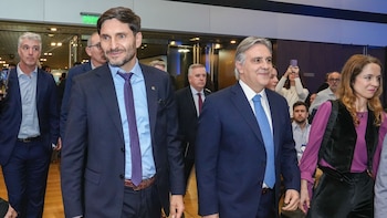 Los gobernadores Llaryora y Pullaro