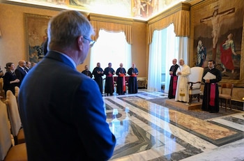 UTEP VATICANO REUNION PAPA