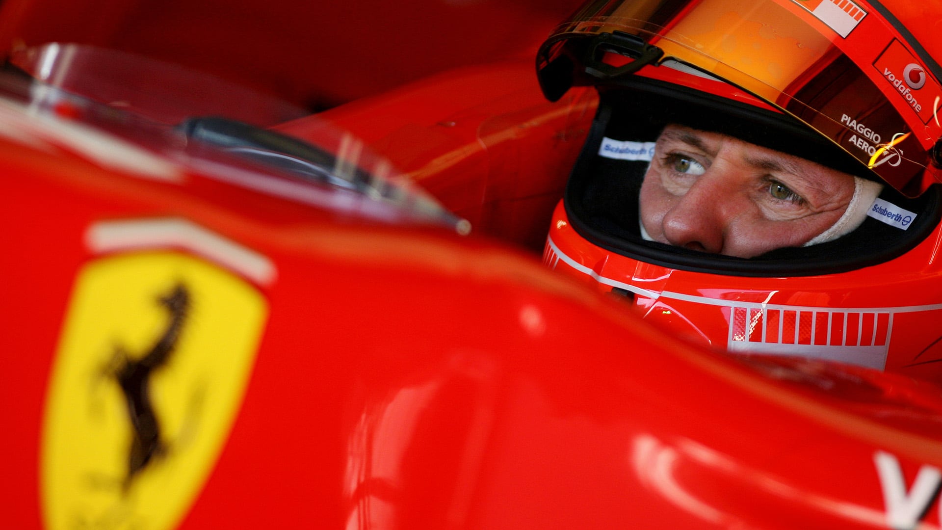 Schumi tomó la decisión de su retiro luego de hablar con su mujer. Tampoco tuvo energías para seguir al año siguiente (Photo by JOSE LUIS ROCA / AFP)