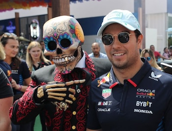 Sergio "Checo" Pérez ofreció un