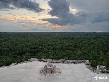 La restauración de la escalinata