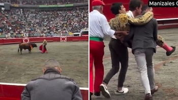 Torero resultó herido tras ser