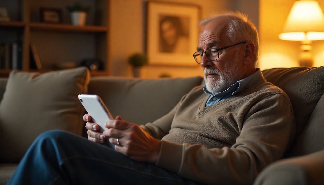 Las personas mayores con pocos apoyos familiares tienden a sentir más ansiedad y melancolía en las fiestas