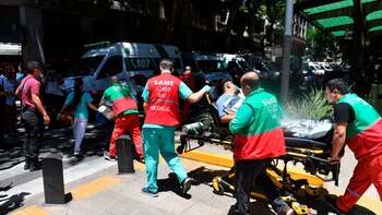 Incendio edificio contiguo al ministerio de trabajo oficinas del Poder Judicial de la Ciudad portada