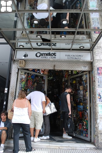 Camelot Comic Store estaba ubicado