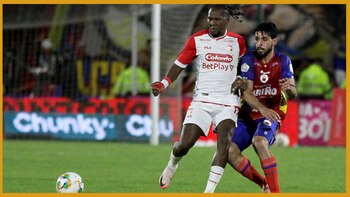 EN VIVO | Santa Fe vs. Pasto: los ‘cardenales’ abren el marcador