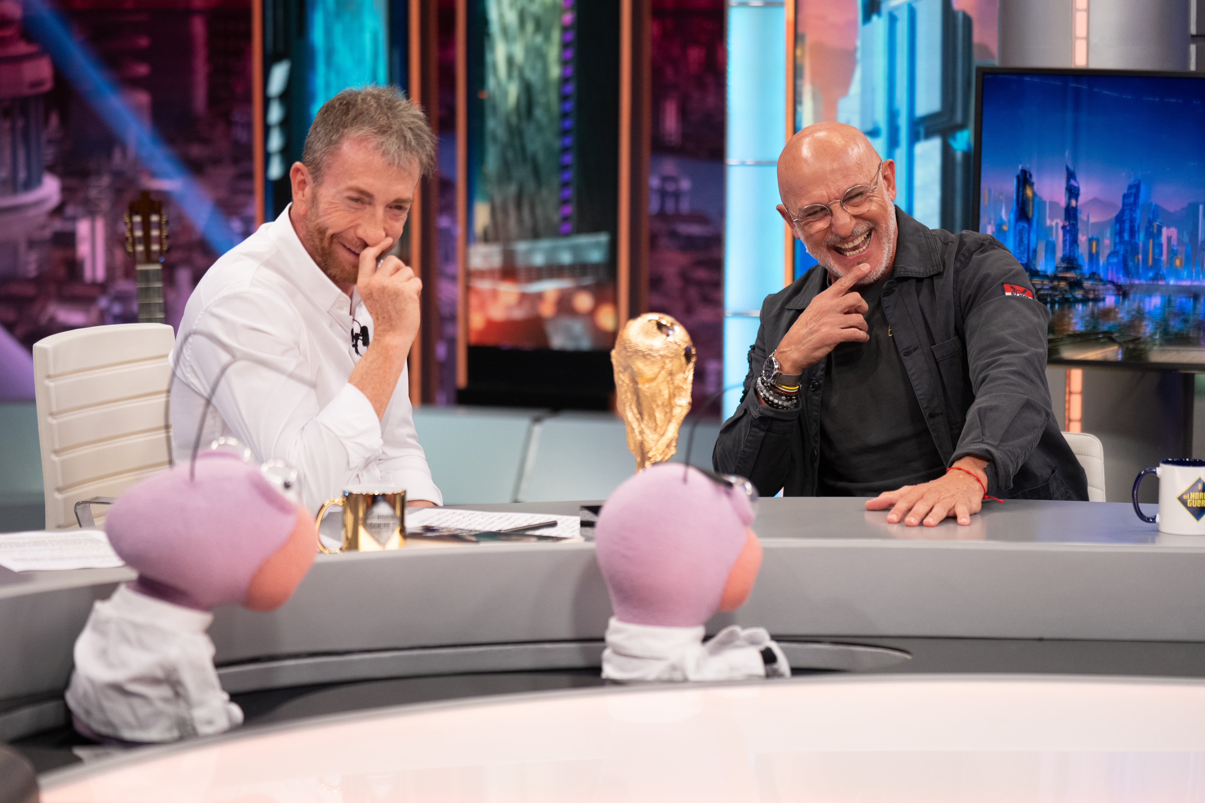 Luis de la Fuente bromeando sobre su encuentro con Donald Trump. (El Hormiguero/Flickr)