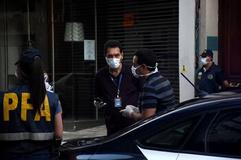 Los franceses llegaron a mediados