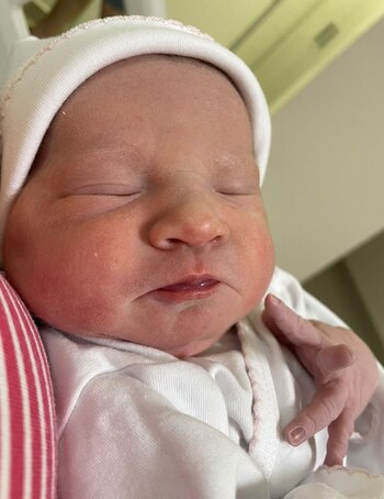 La primera foto de Alma,