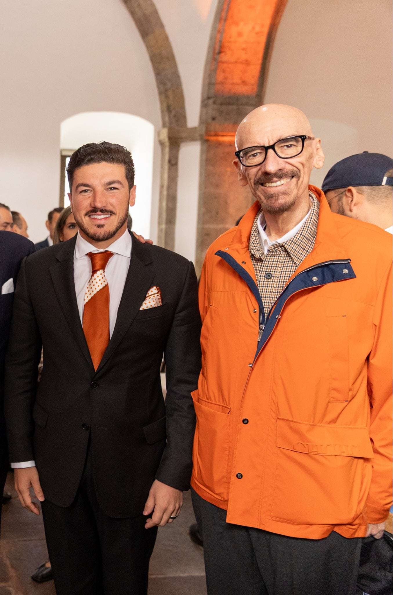 Samuel García compartió una foto al lado de Delgado. (X @samuel_garcias)