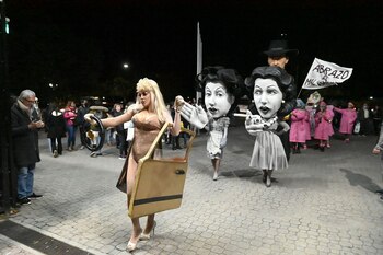 La procesión a punto de